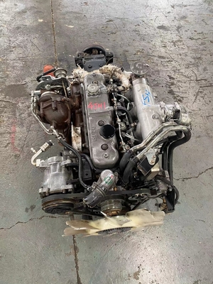 100-200hp Direct Injection Isuzu 4JH1T Mesin Diesel bekas Turbocharged Untuk Truk