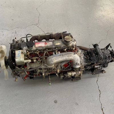 Harga yang bagus Hino H07CT Mesin diesel bekas dengan transmisi turbo cocok untuk excavator on line