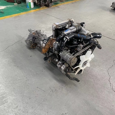 Isuzu 4JB1T-Pickup Mesin diesel bekas 4 silinder Mesin kendaraan Euro 4