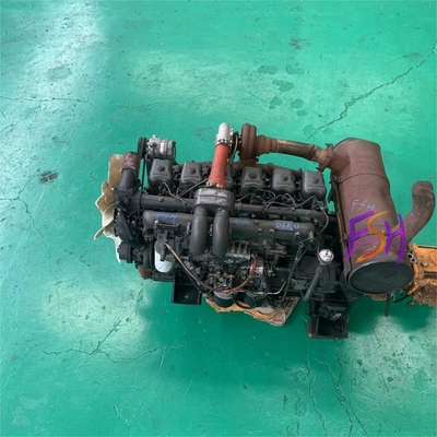 Hyundai D6AU 150-200hp Mesin bekas Diesel untuk Excavator