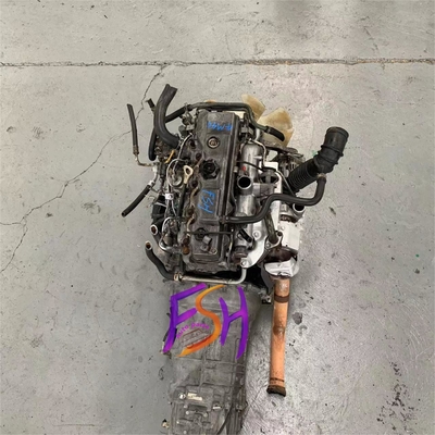 Direct Injection 4M40T Mitsubishi 4 Cylinder Turbocharged Used Diesel Engine untuk kendaraan komersial