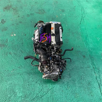 Produk premium Honda Mesin bensin bekas K24A Inline 4 silinder Kontrol kualitas yang ketat dan kualitas yang sangat baik