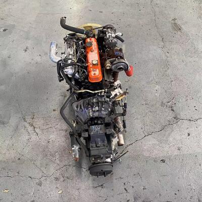 JMC 4JB1 Mesin diesel bekas 4-silinder turbocharged dan hemat bahan bakar untuk kendaraan komersial ringan