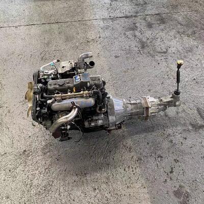 Harga yang bagus JAC 4JA1T Used Diesel Engine Assembly 4-Cylinder untuk truk pikap dan kendaraan komersial on line