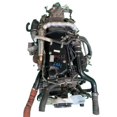 Harga yang bagus Suku Cadang Truk Jepang Euro 3 Grosir Pabrik Mesin Diesel Bekas Assy untuk Isuzu 6HK1 6HK1T on line