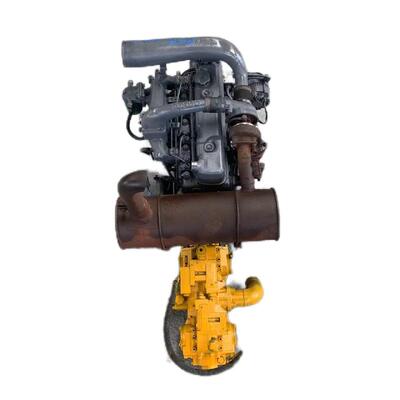 Harga yang bagus Untuk Mitsubishi 4D31T 4 Cylinder Engine Assembly Mesin diesel bekas untuk Excavator on line